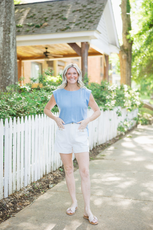 Pretty Blues Top