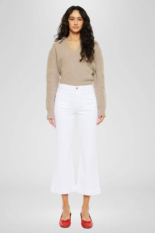 Kan Can Relaxed Crop Flare Jean