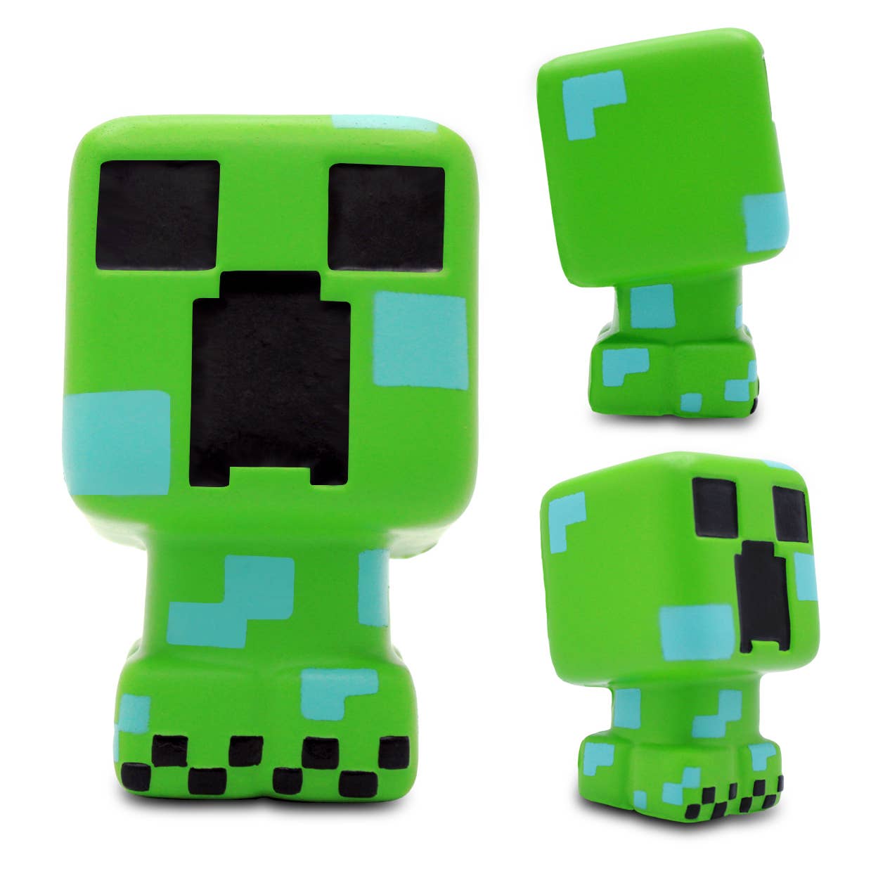 Minecraft 3.5" Bigger SquishMe Scented Figures in Display
