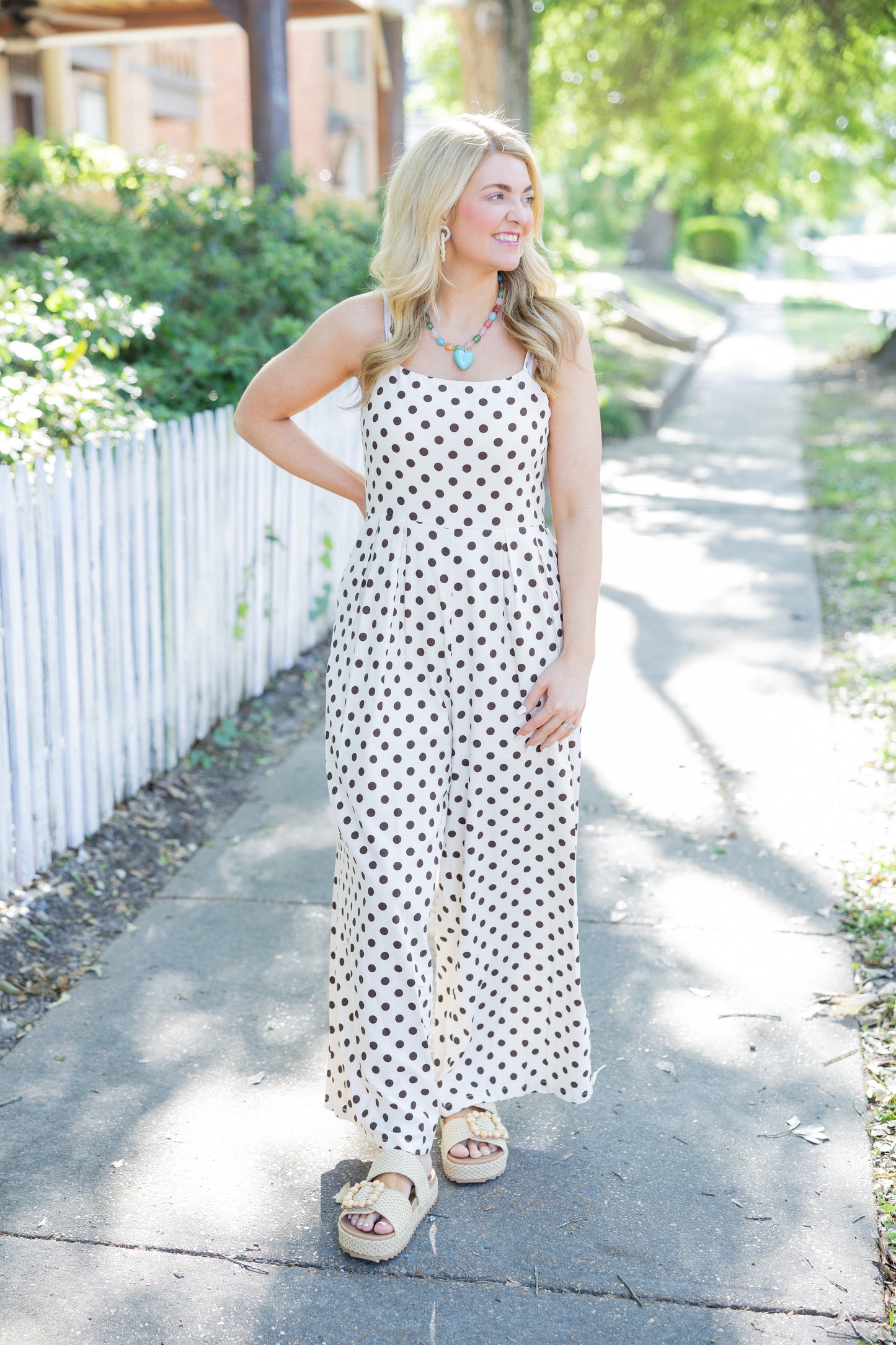 Polka Dot Jumpsuit