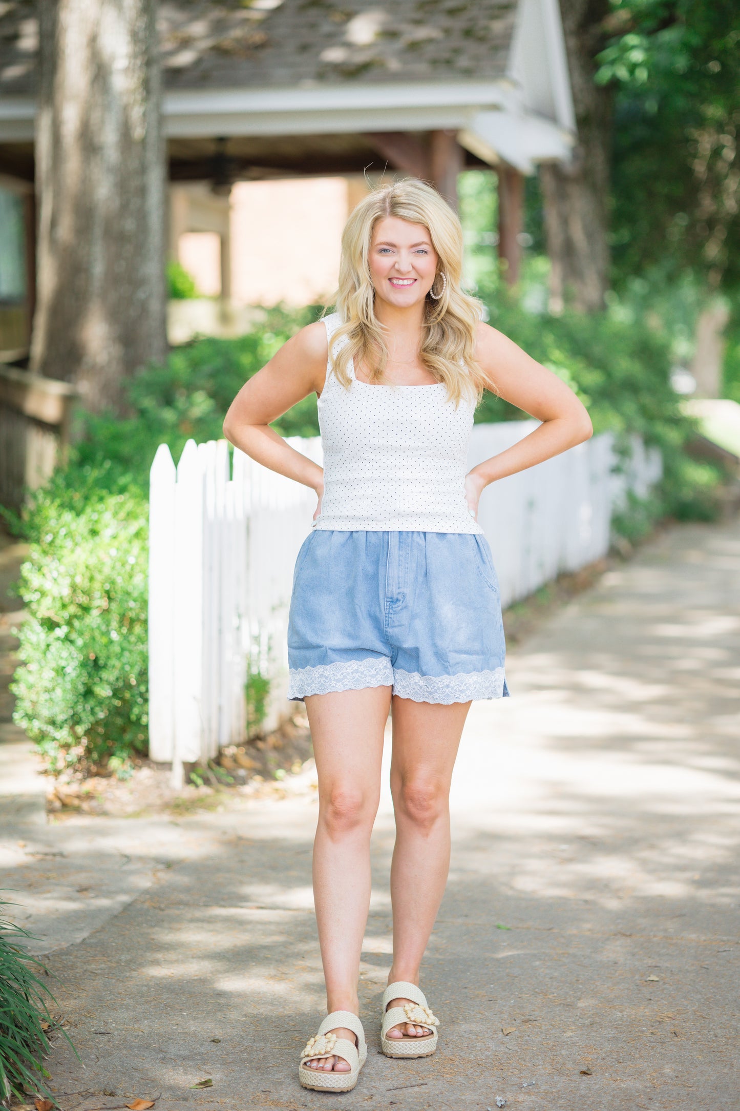 It Girl Polka Dot Tank