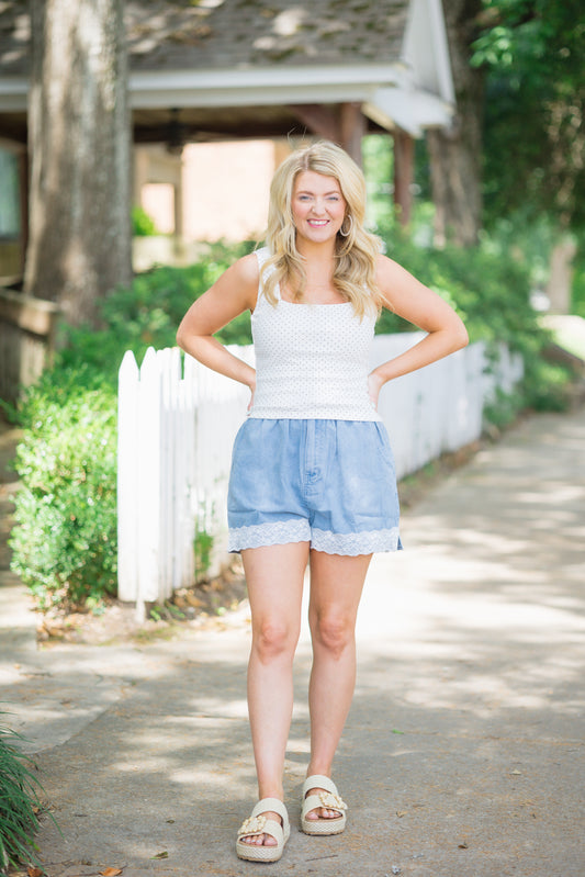 It Girl Polka Dot Tank