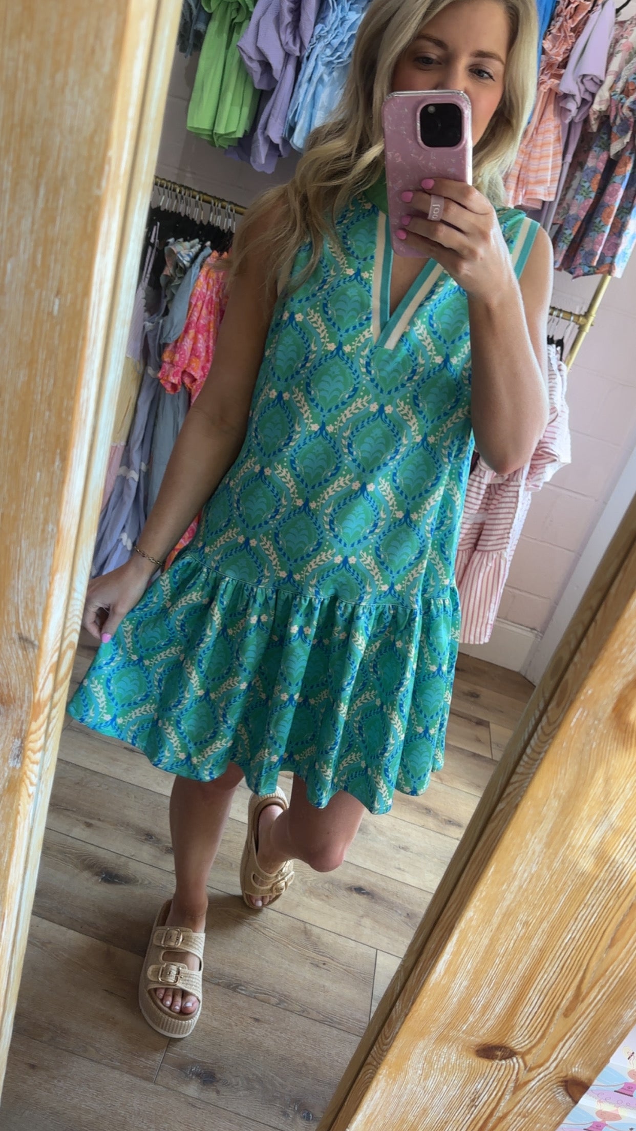 Green Atheltic Dress