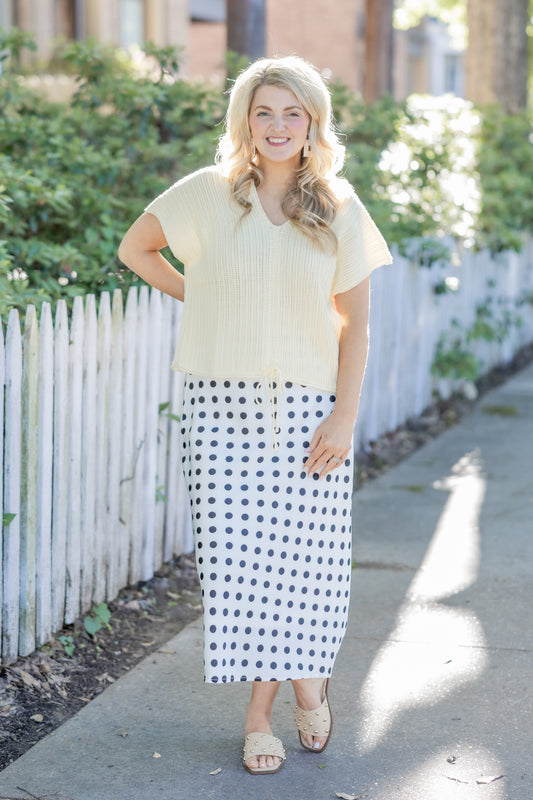 Butter Yellow Top