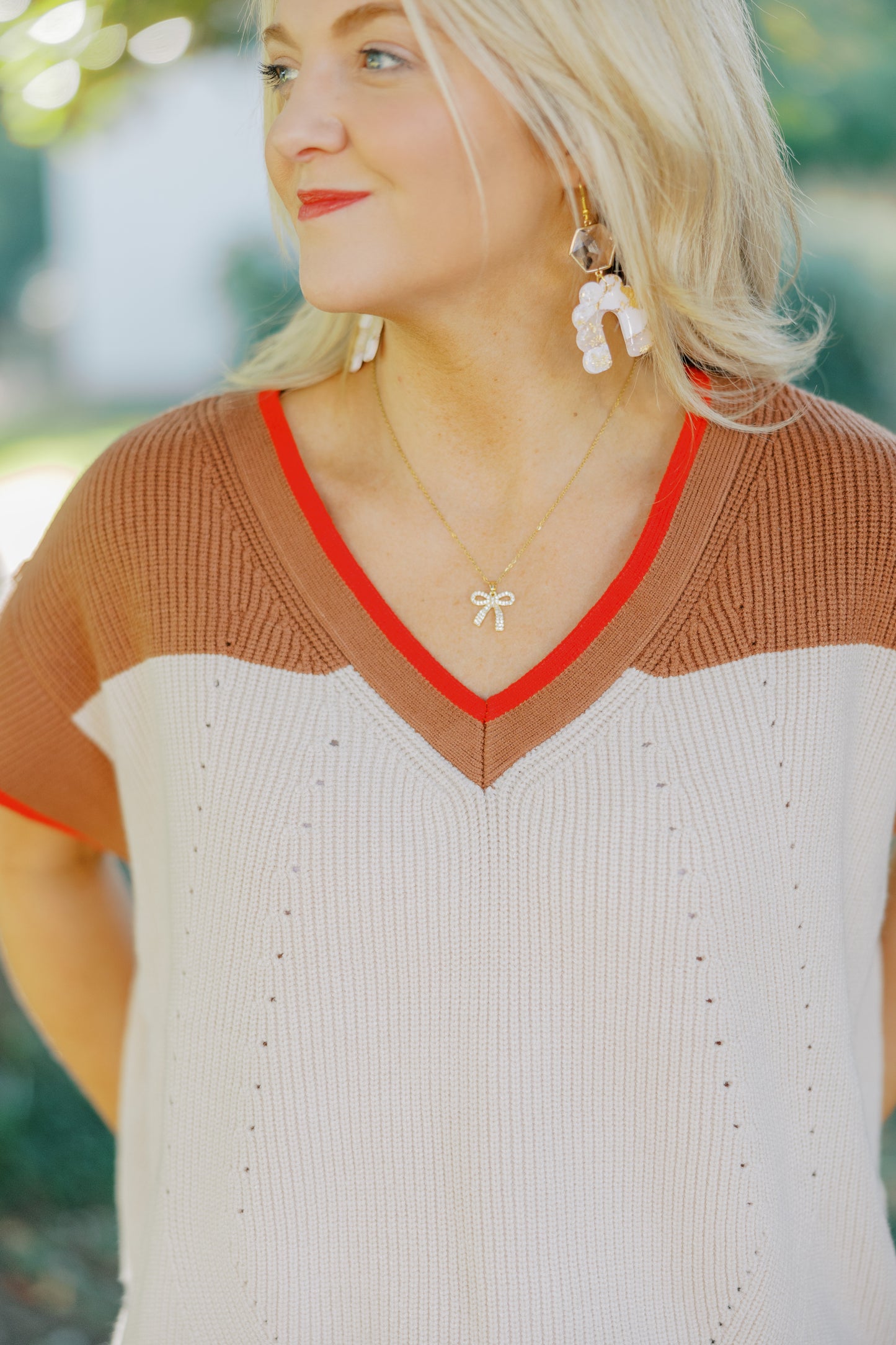 V Neck Entro Sweater