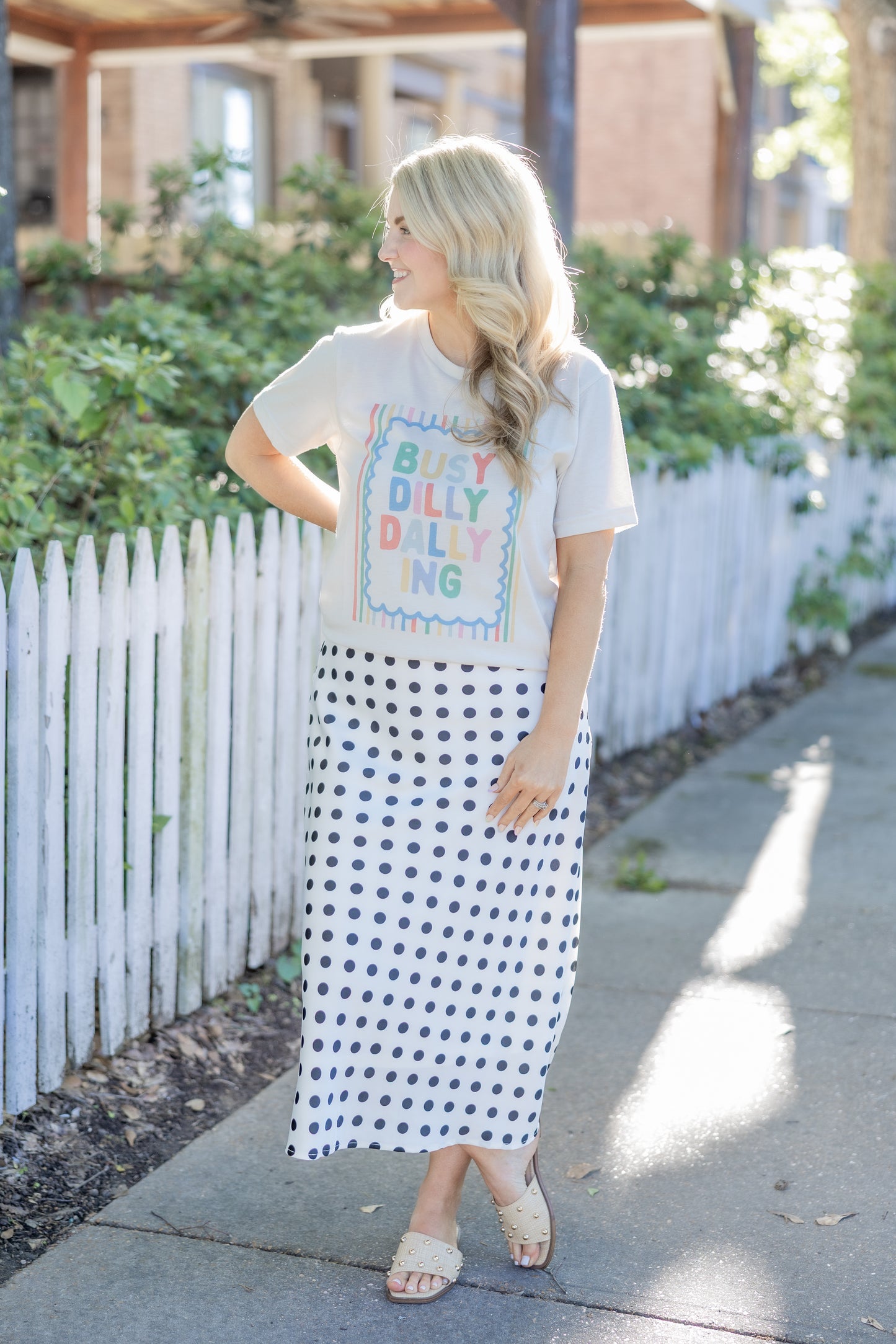 Busy Dilly Dallying Graphic Tee