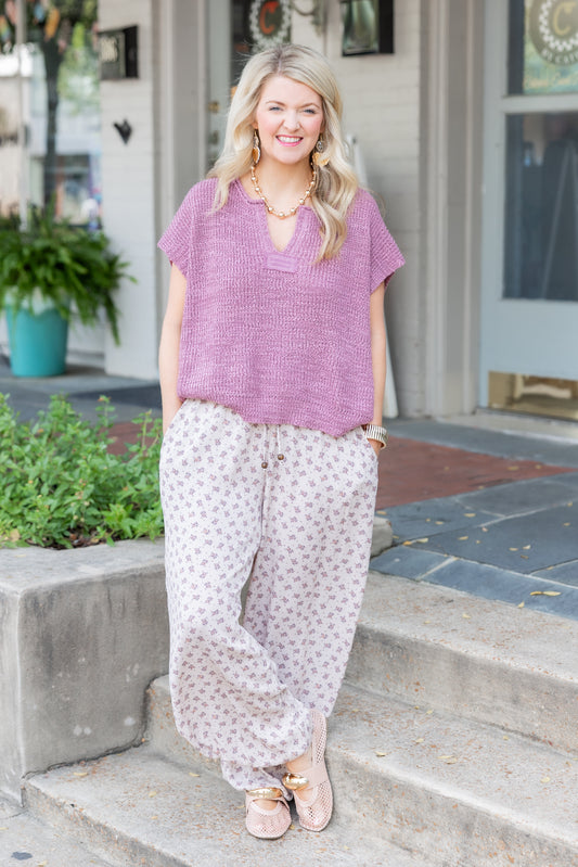Sara’s Fav Top purple