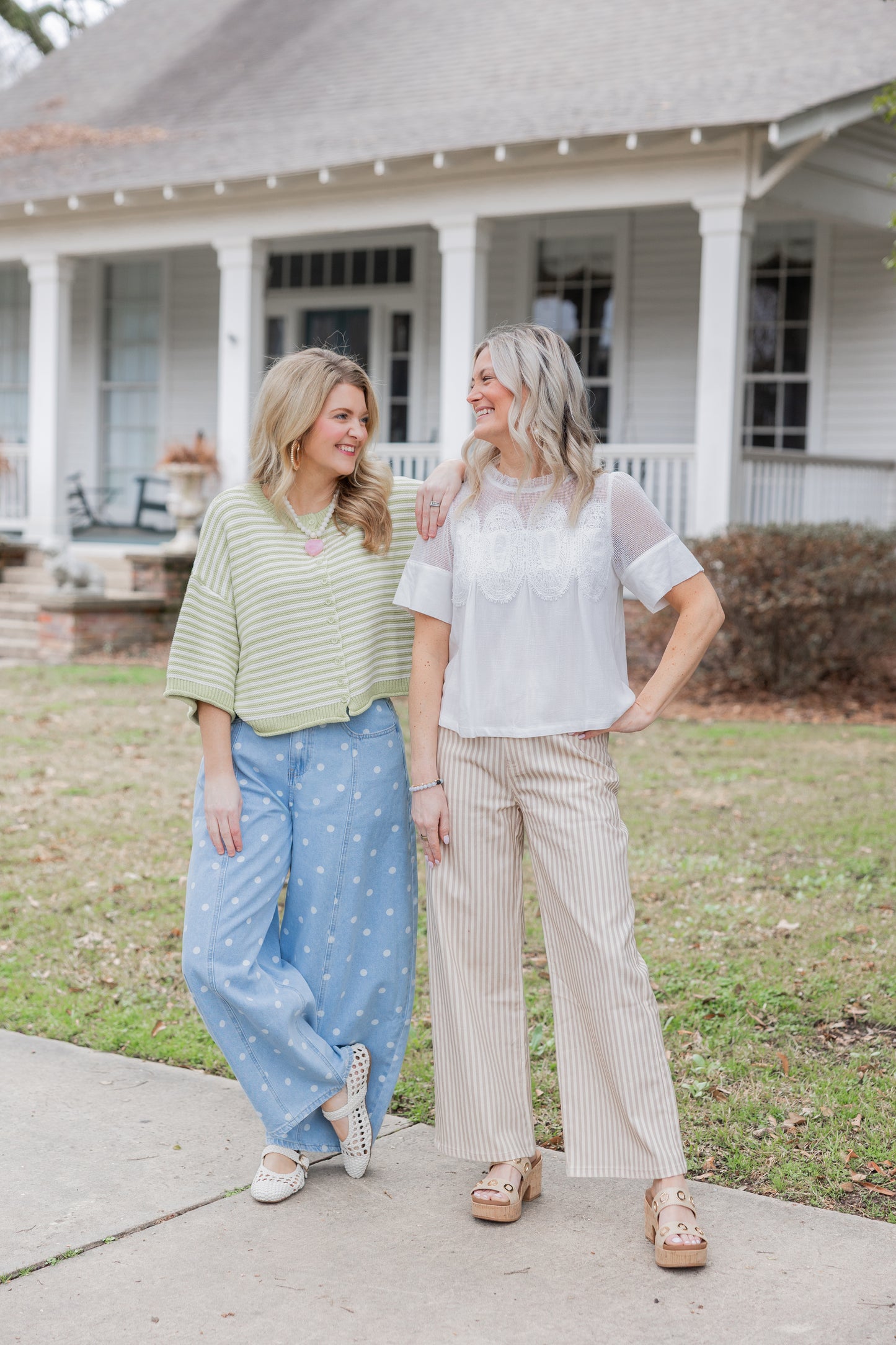 Dotty Darling Barrel Jean