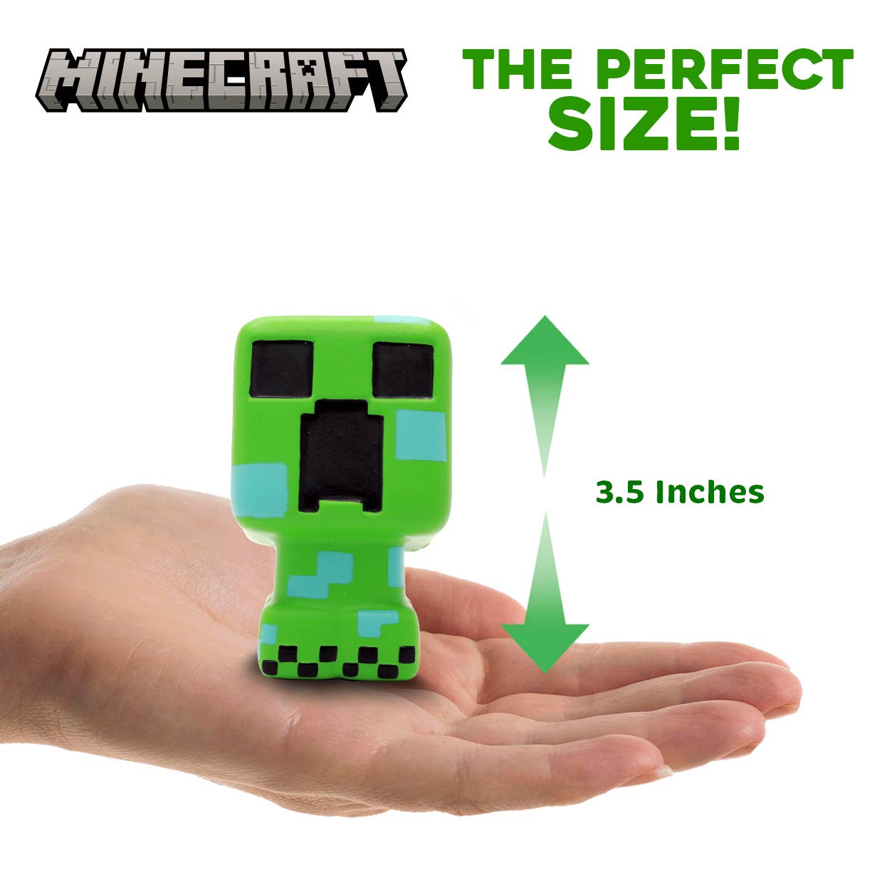 Minecraft 3.5" Bigger SquishMe Scented Figures in Display