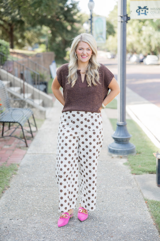 Sara’s Fav Top- Brown
