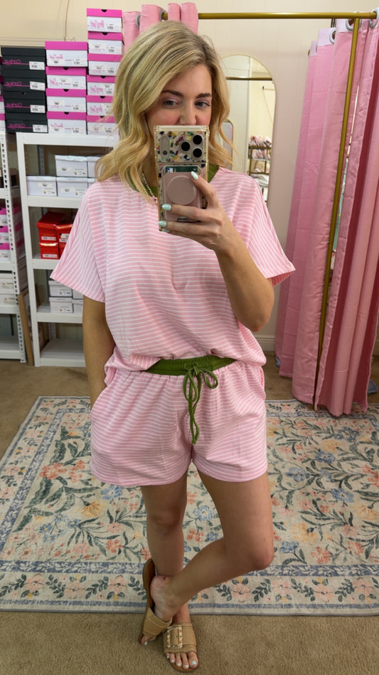 Set of summer Matcha and Pink