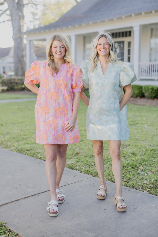 Garden Print Dress