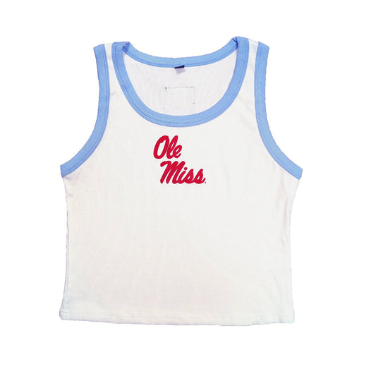 TK-1405 Ole Miss: White / Adult Medium