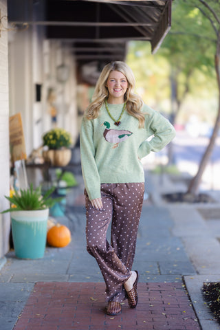 Mallard Sweater Matcha