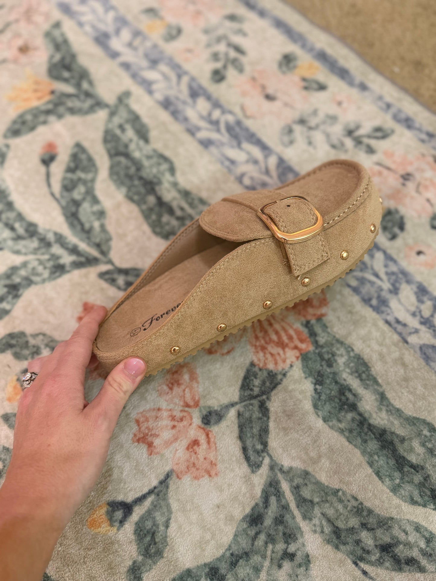 Studden Taupe Clog