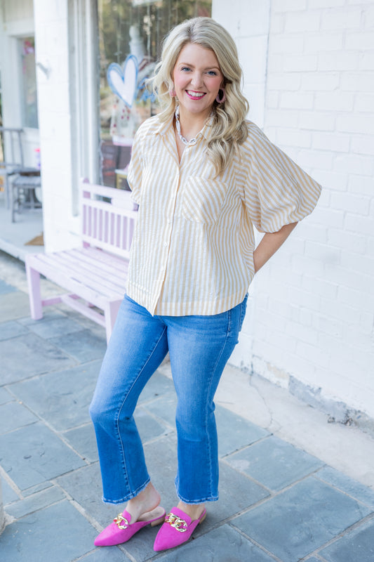 Mustard Stripes