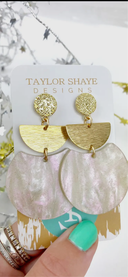 Half Moon Earrings- TS