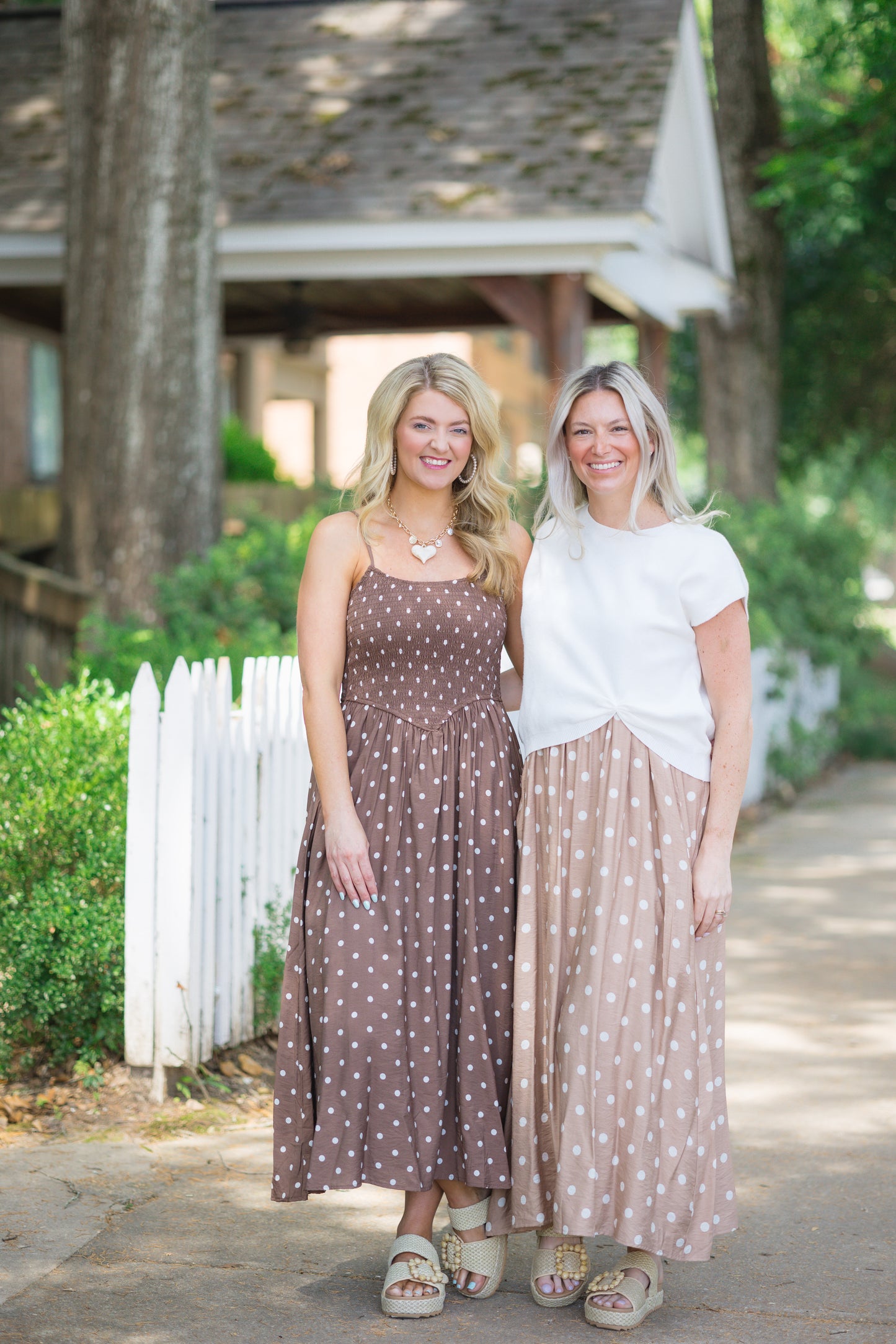 Brown Dot Cutie Dress