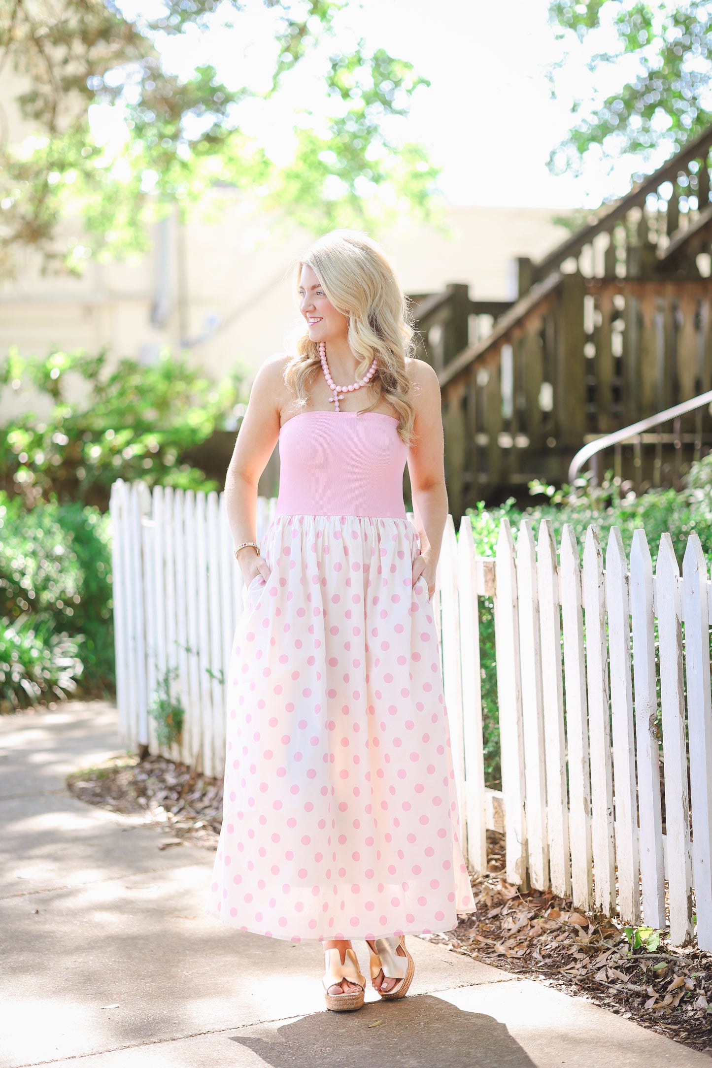 Pink Dot Maxi