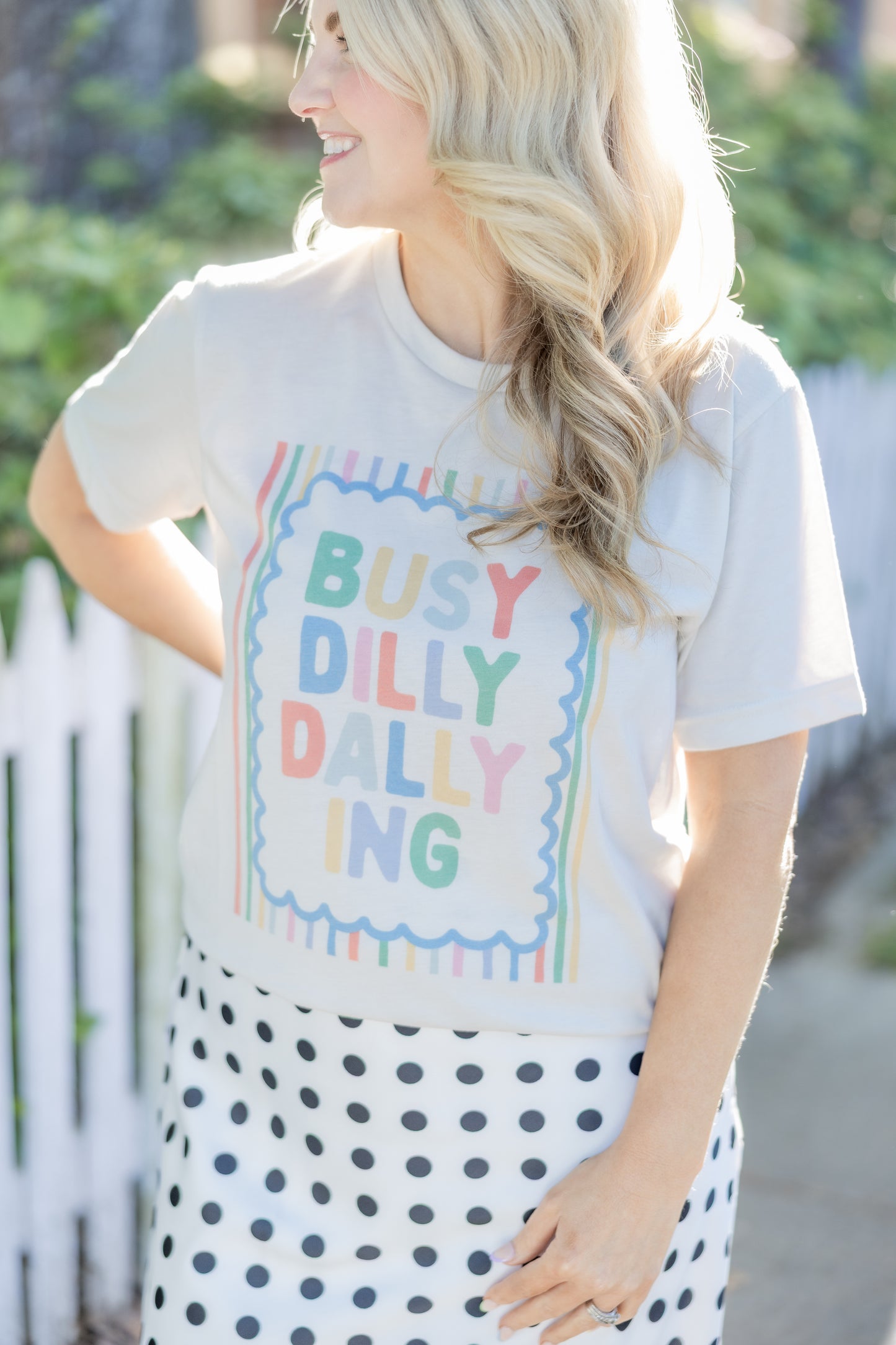 Busy Dilly Dallying Graphic Tee