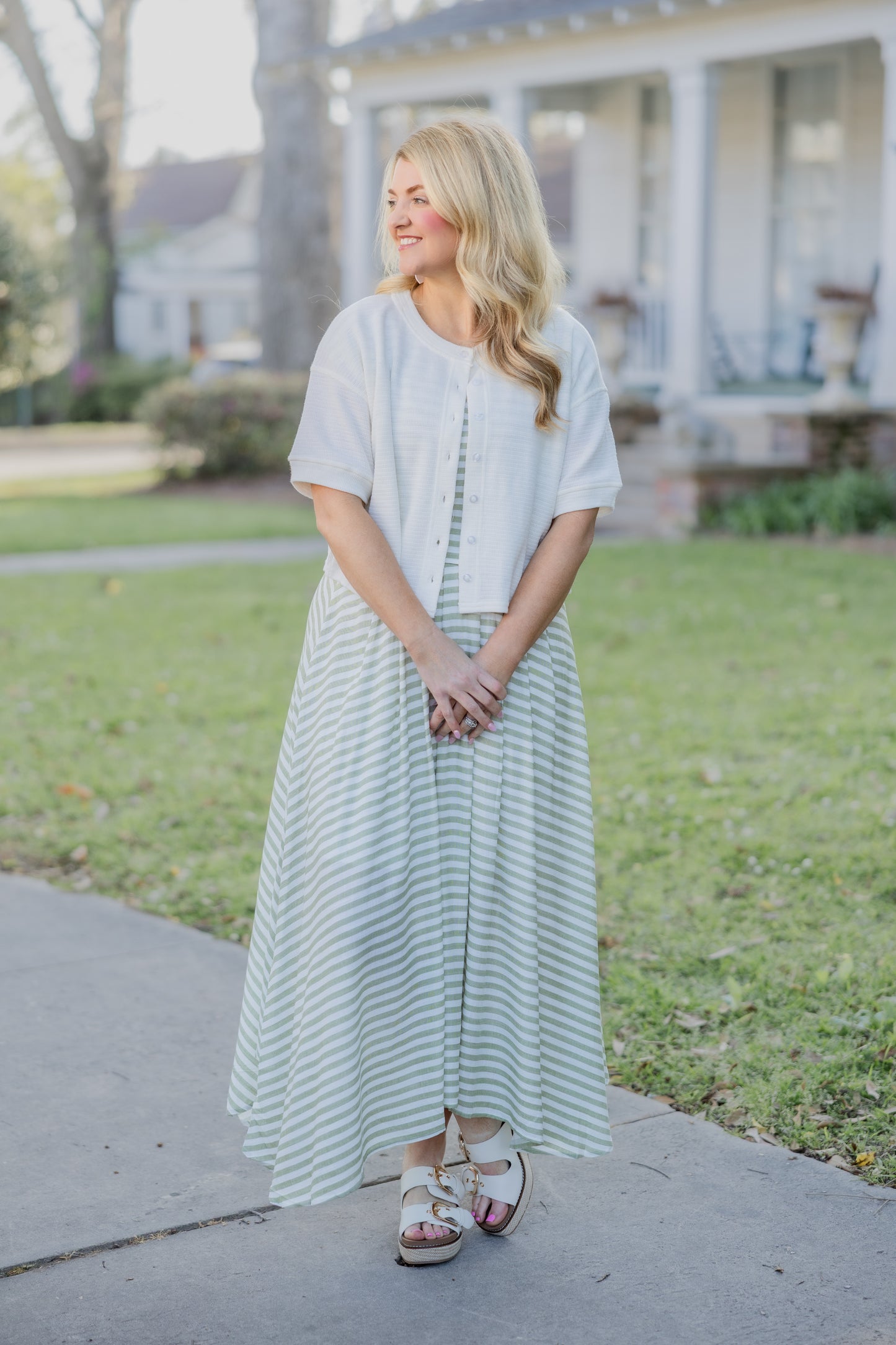 Cream Cardigan