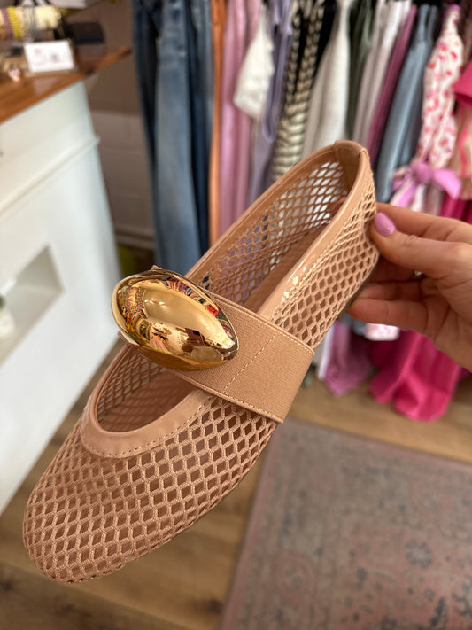 Chunky Gold Flat