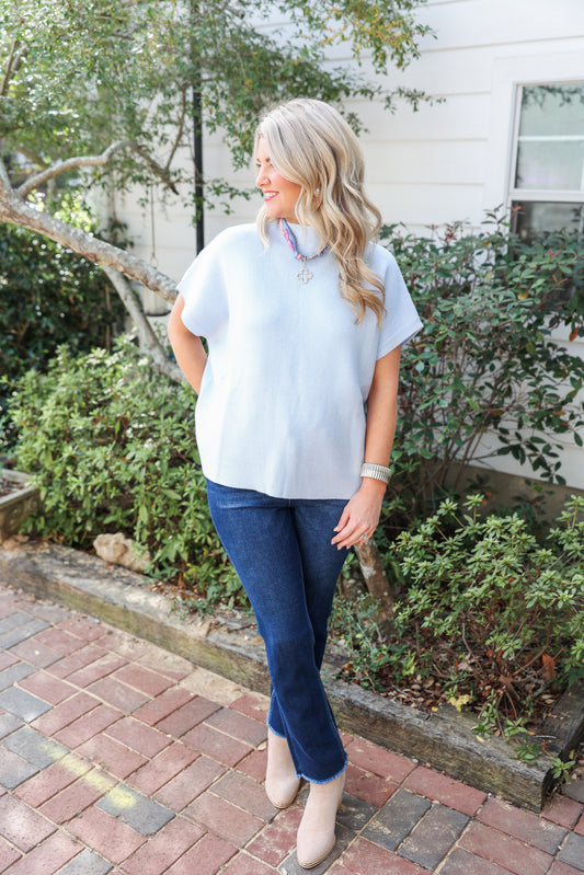 Powder Blue Sweater
