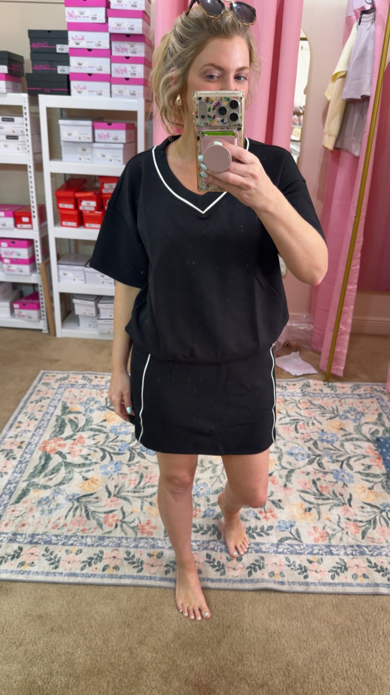 Modal Scuba Skort Set