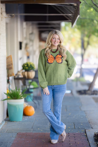 Butterfly Sweater