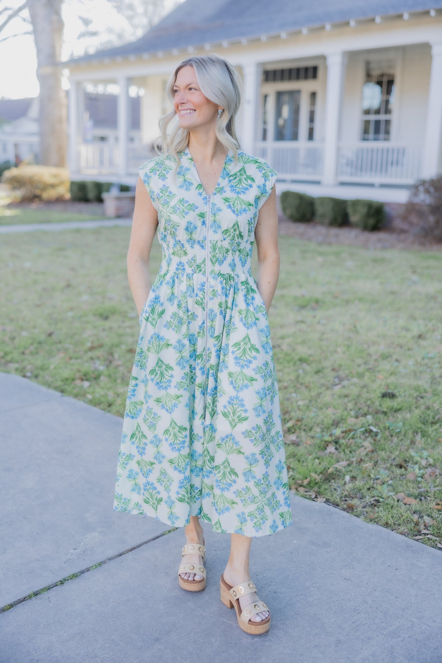 The Perfect Fit Midi- Soft Meadow