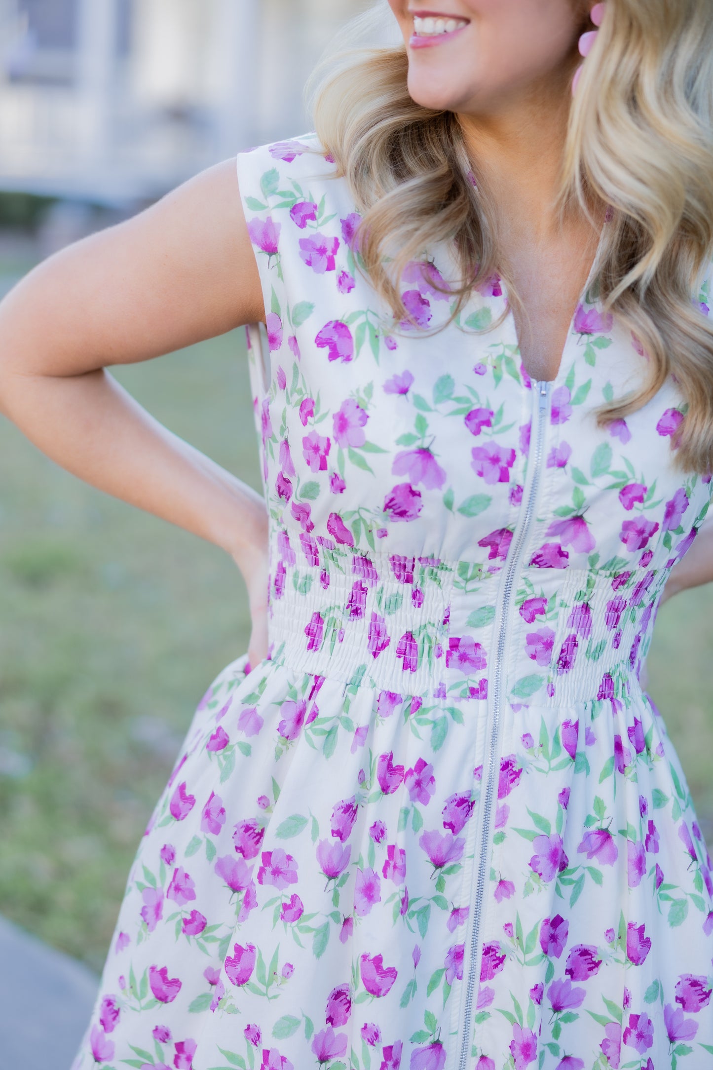 The Perfect Fit Midi- Blushing Blooms