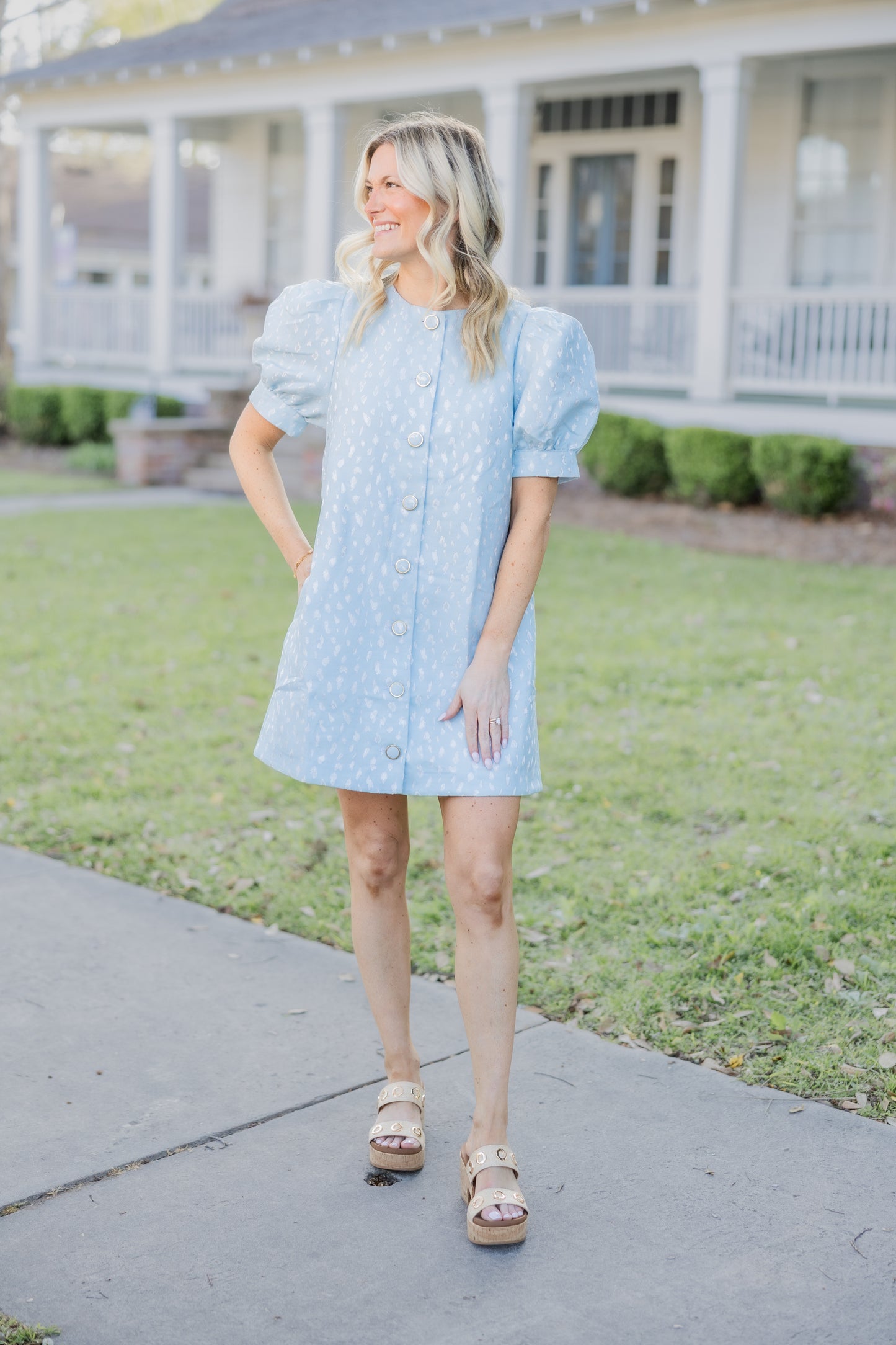 Blue Diamond Dress