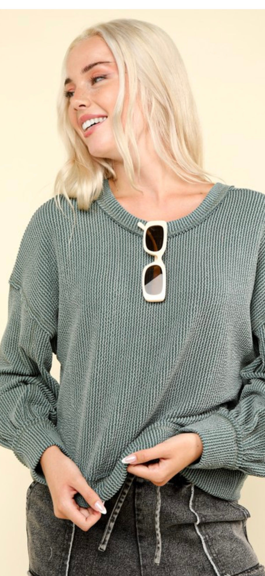 Easy Peasy Ribbed Top