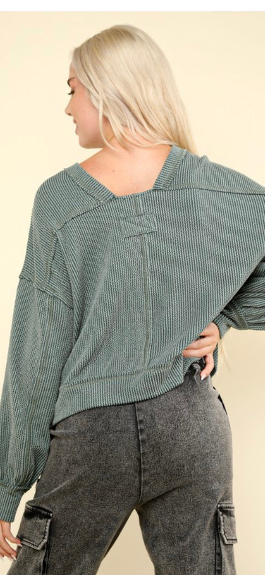 Easy Peasy Ribbed Top