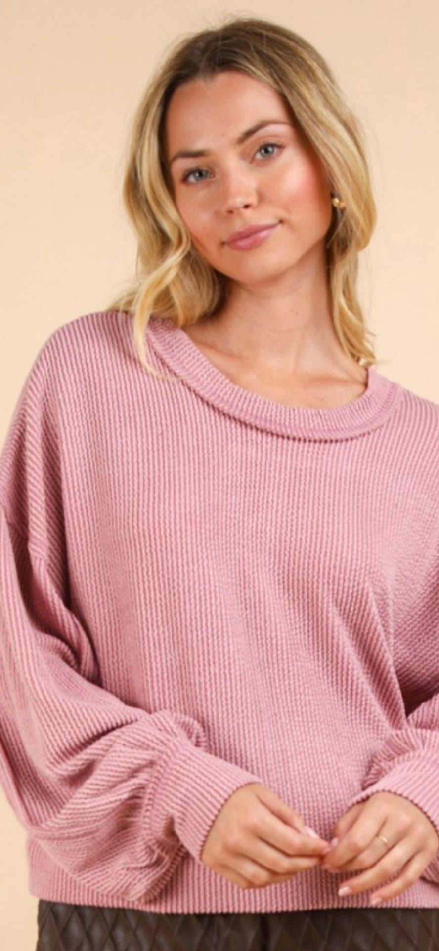 Easy Peasy Ribbed Top