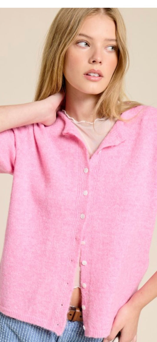 Bubblegum Shortsleeve Cardi