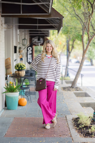 Comfy Stripe Top
