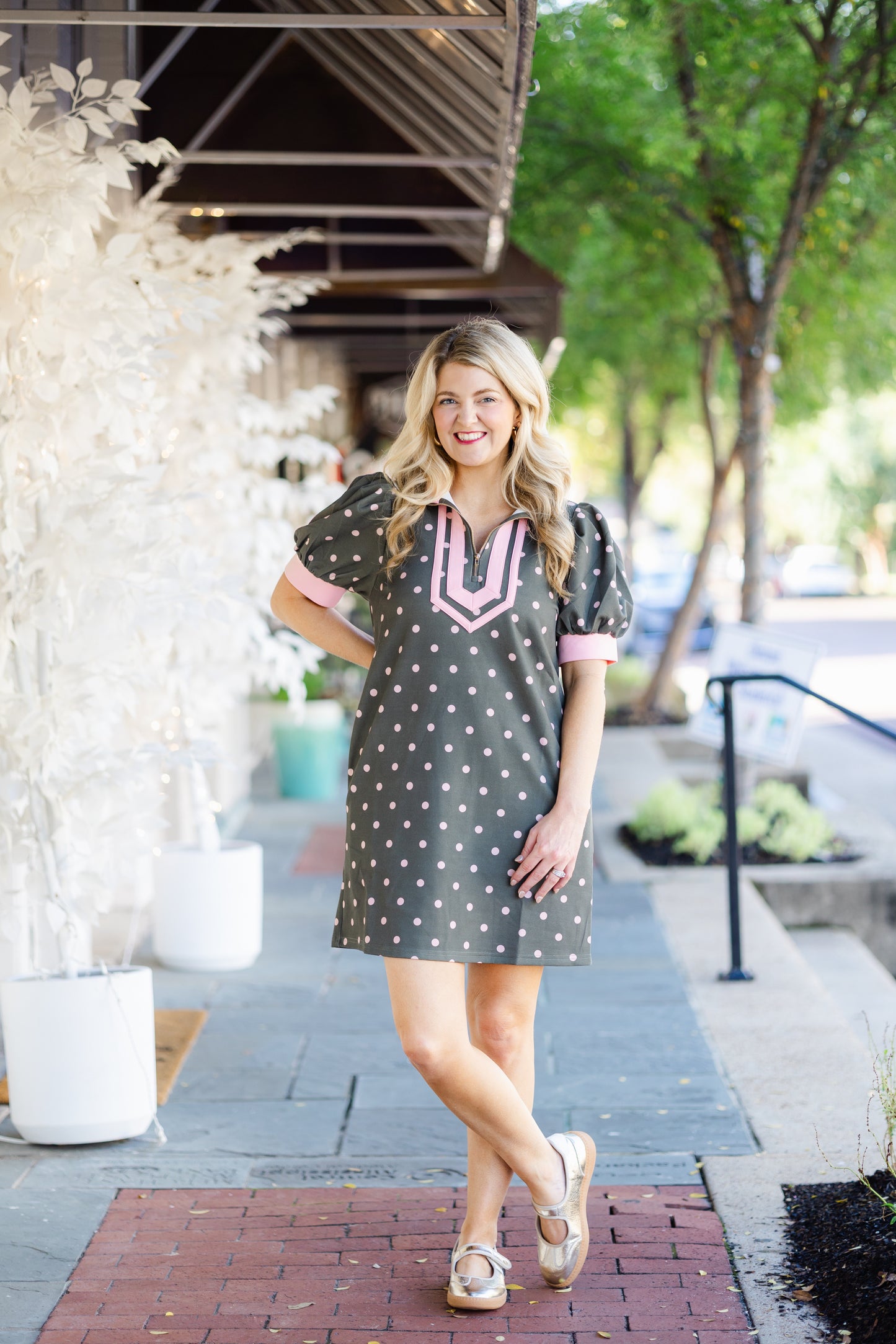 Polka Dot Active Dress