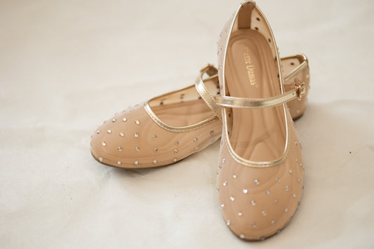Glitzy diva ballet flat