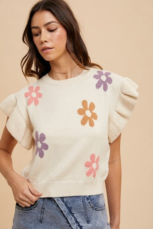 Floral Sweater AW