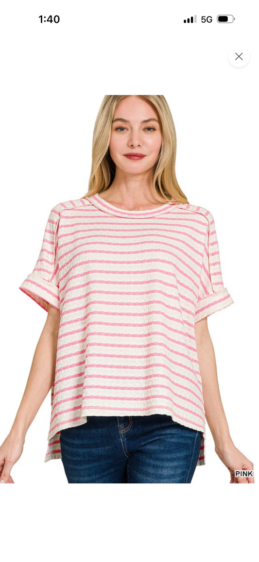 Cute Stripe Tee