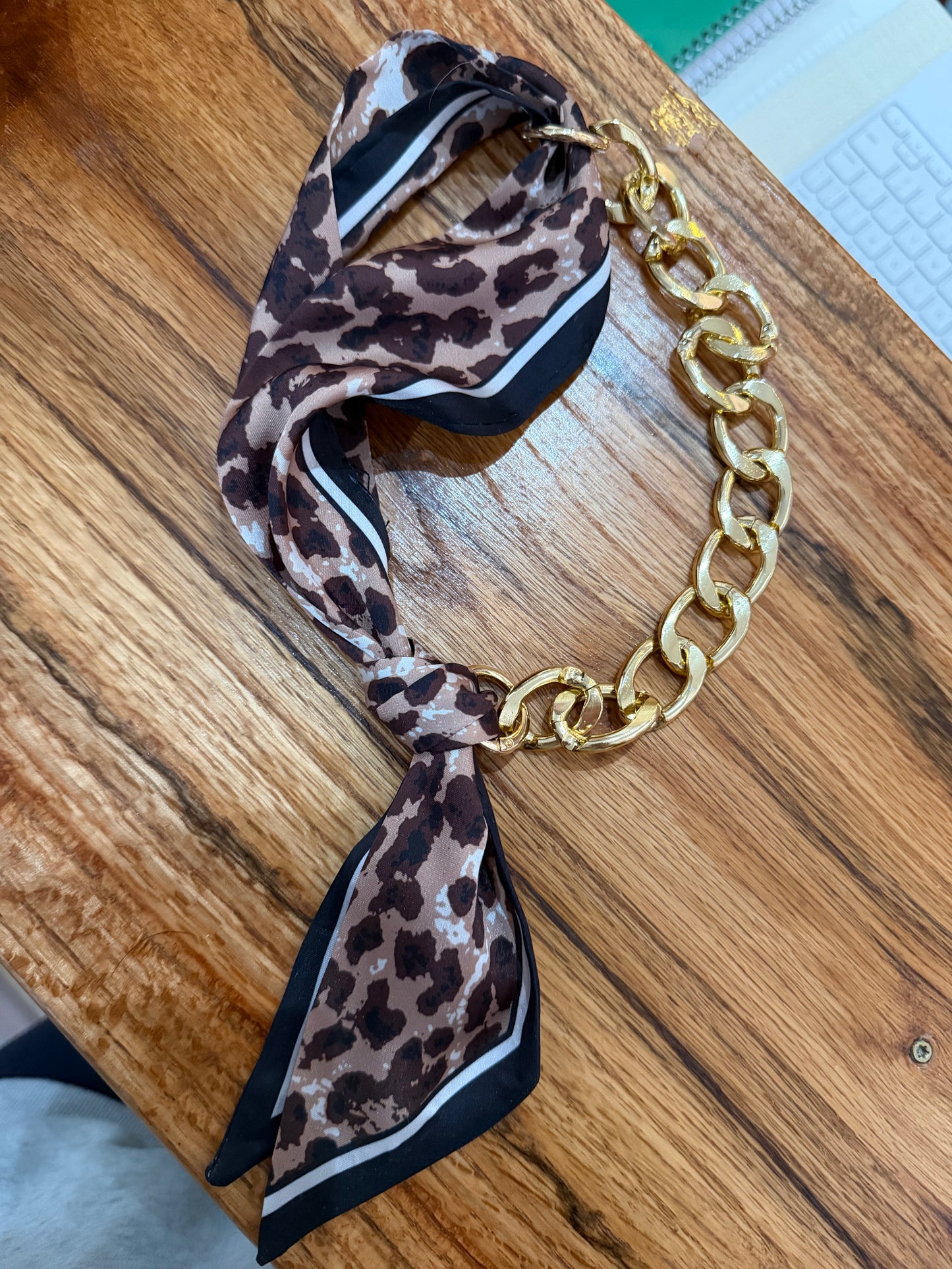 Chain Scarf Necklace