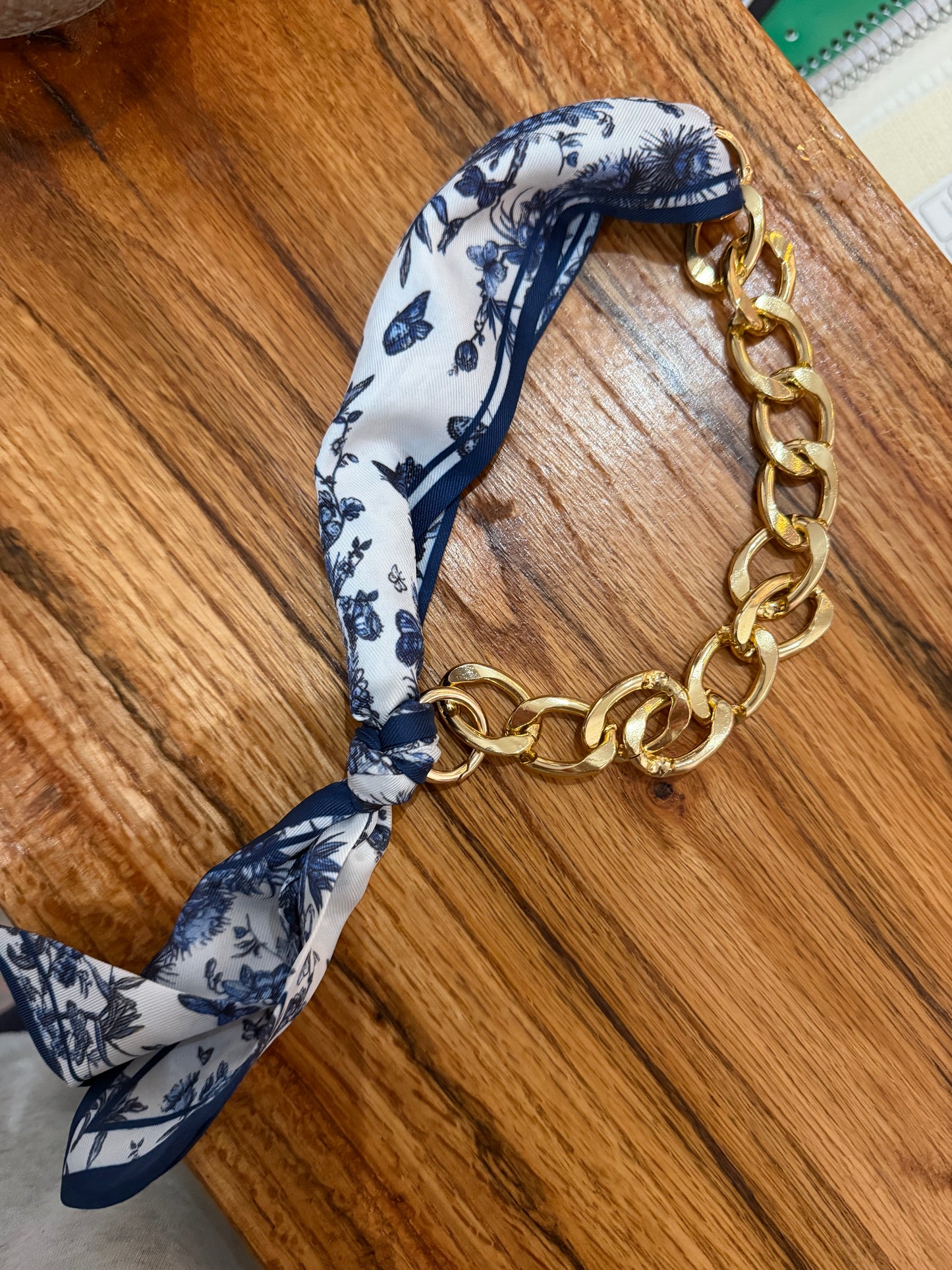 Chain Scarf Necklace