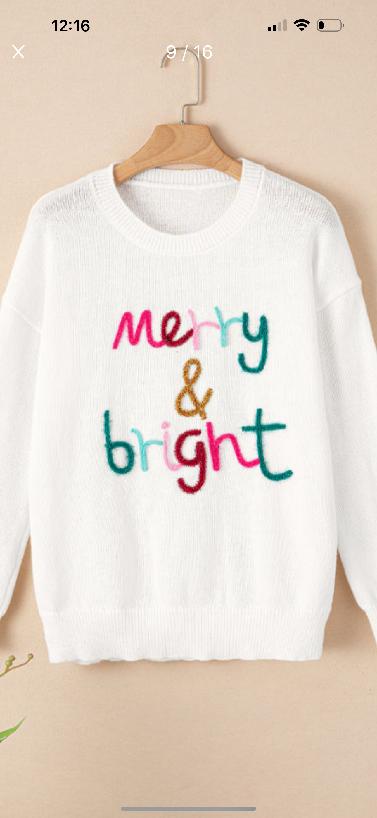Merry and Bright White