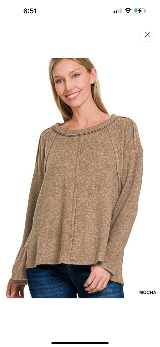 Oversized Cozy Top