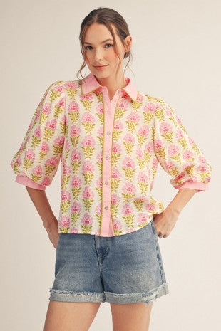 Pretty in Pink Blouse