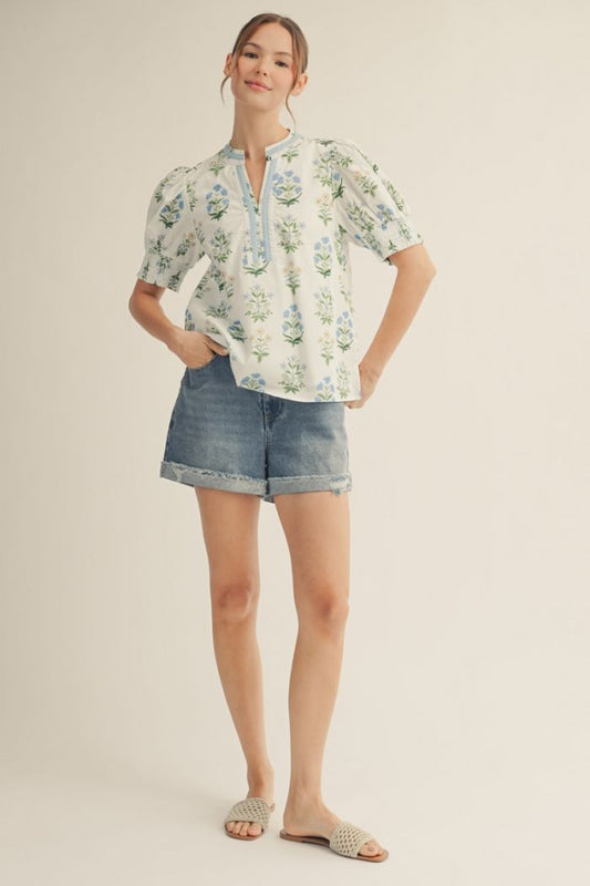 Pretty Blooms Top
