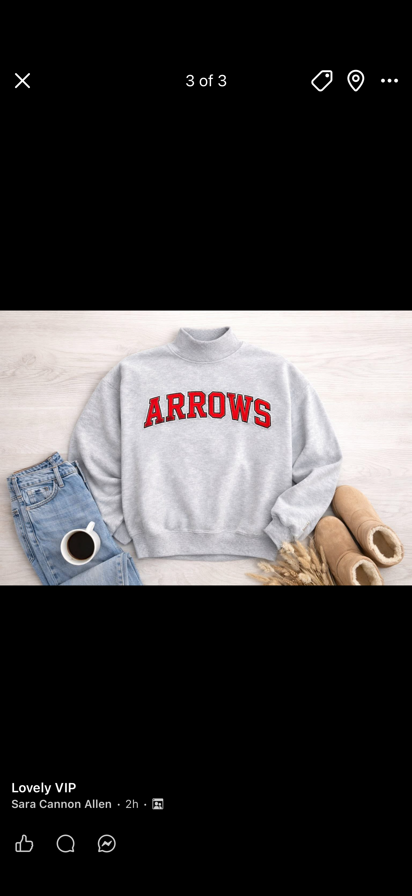 Arrows Mockneck