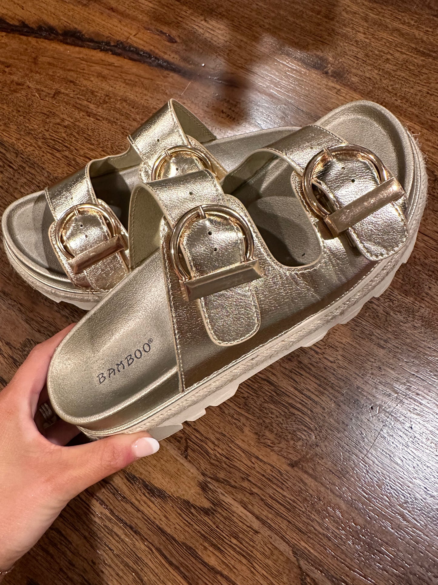 Gold Buckle Platform