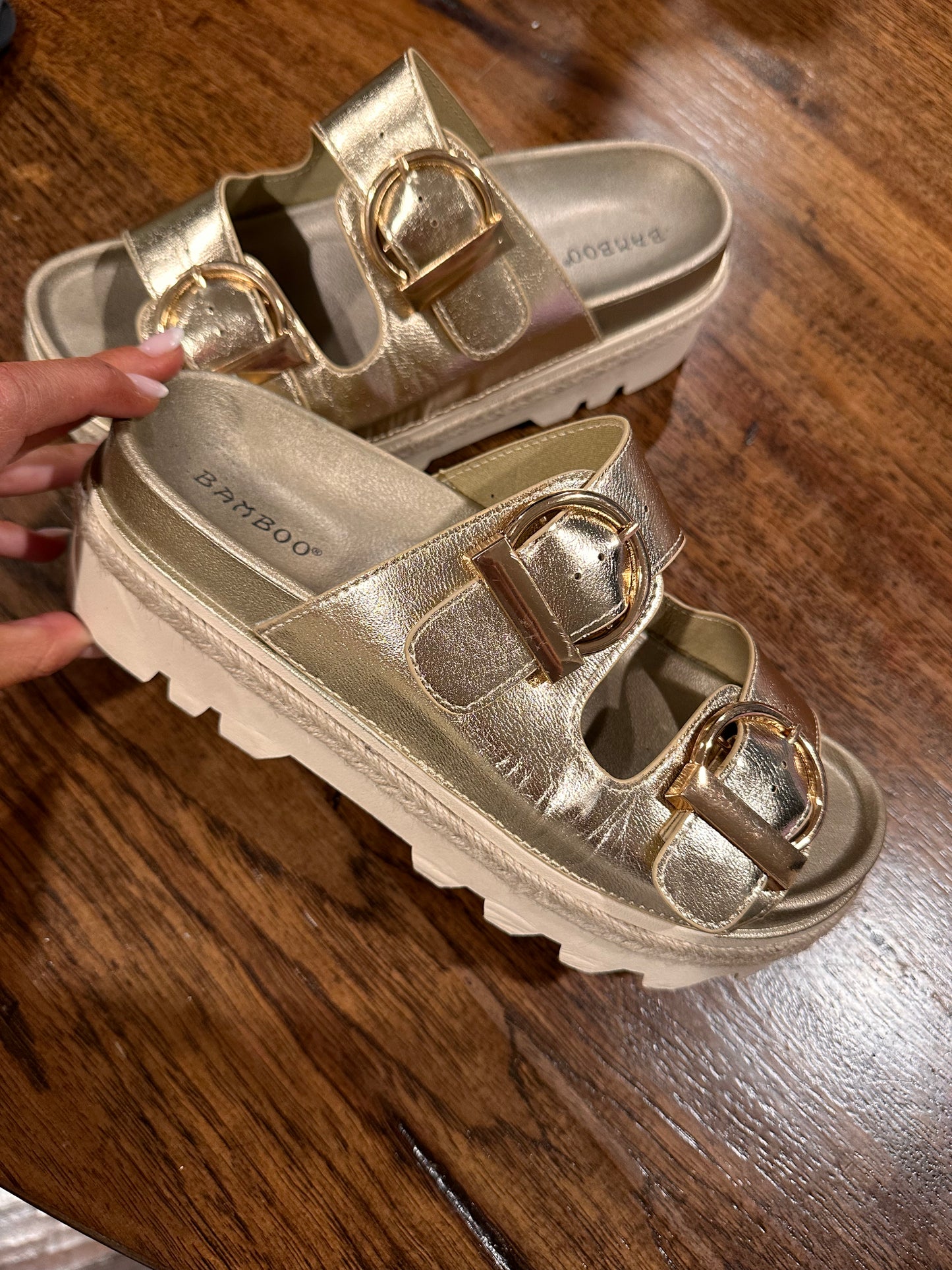 Gold Buckle Platform